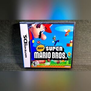 Unopened Nintendo DS Super Mario Bros. Game - in original shrinkwrap